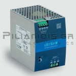 Τροφοδοτικό Ράγας 480W | 24VDC | 20A | 90-264VAC / 127-370VDC | Eff: 92%