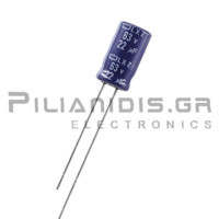 Electrolytic Capacitor  22μF 105C 63V Ø6.3x11.5mm P2.5