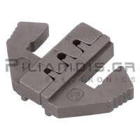 Crimping Jaws for DEUTSCH Connectors | DT series | 16AWG , 18AWG , 20AWG | Steel