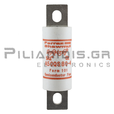 Fusible FERRAZ SHAWMUT A50QS80-4 500V 80A - Neuf, Livraison Rapide